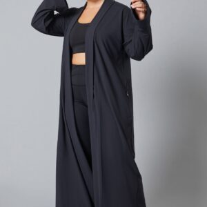 Abaya - Long Vest (Black)